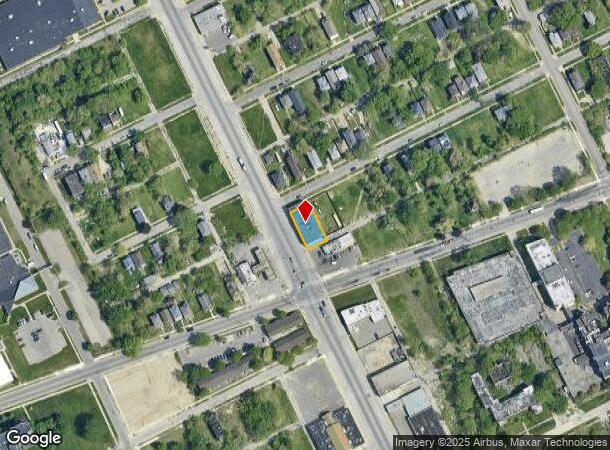  12820 Hamilton Ave, Highland Park, MI Parcel Map