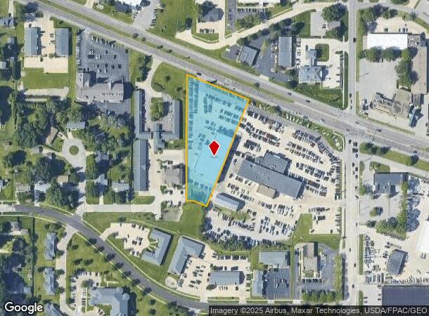 4617 University Ave, Cedar Falls, IA Parcel Map