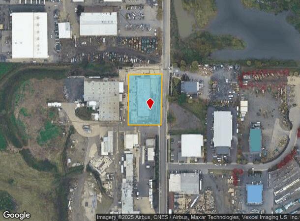 80 N Danebo Ave, Eugene, OR Parcel Map