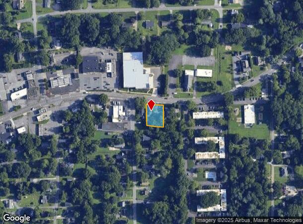  3842 Country Club Rd, Winston Salem, NC Parcel Map