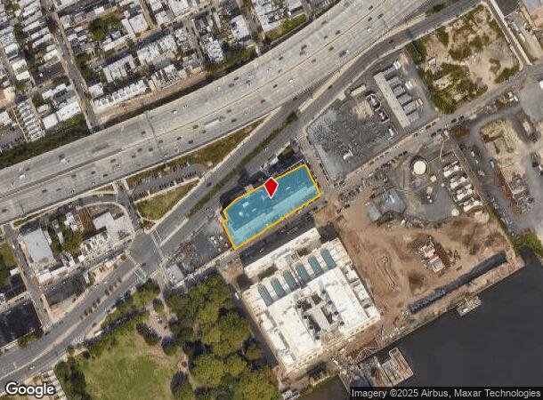  1334 N Beach St, Philadelphia, PA Parcel Map