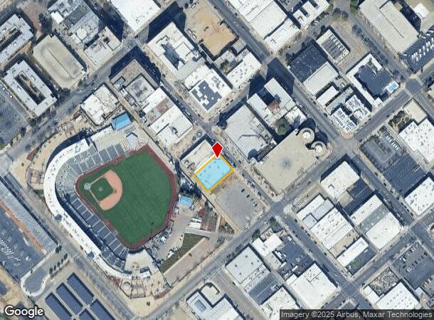 845-865 Fulton St, Fresno, CA Parcel Map