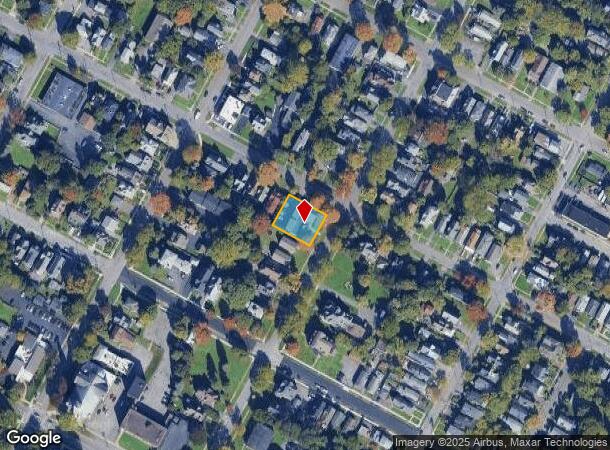 715 Danforth St, Syracuse, NY Parcel Map