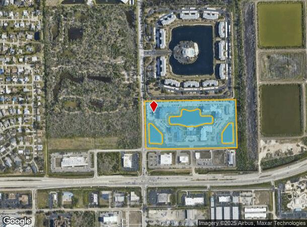 16100 Myriad Ln, Fort Myers, FL Parcel Map