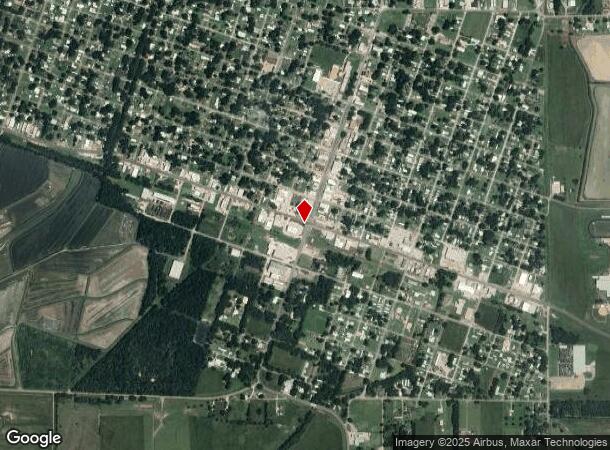  100 S Cushing Ave, Kaplan, LA Parcel Map