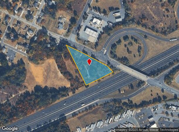 1342 Berkley Rd, Gibbstown, NJ Parcel Map