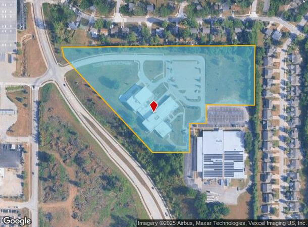  2910 Haskell Ave, Lawrence, KS Parcel Map