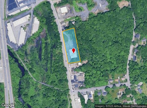  1191 Millbury St, Worcester, MA Parcel Map