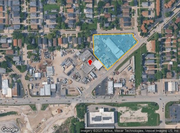 9100 Plainfield Rd, Brookfield, IL Parcel Map