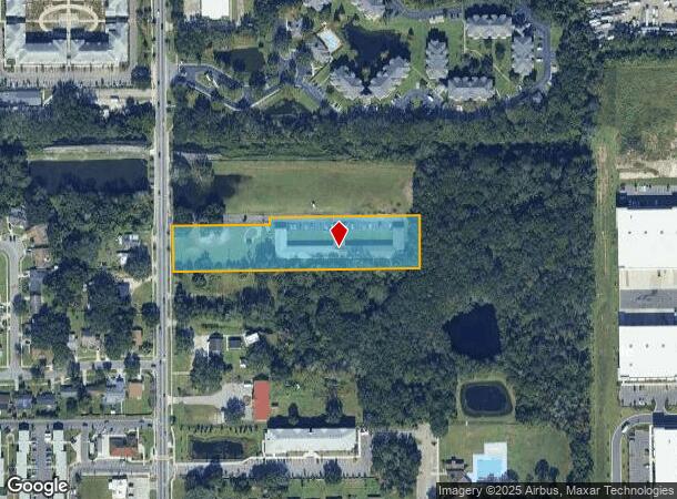  1625 Mercy Dr, Orlando, FL Parcel Map