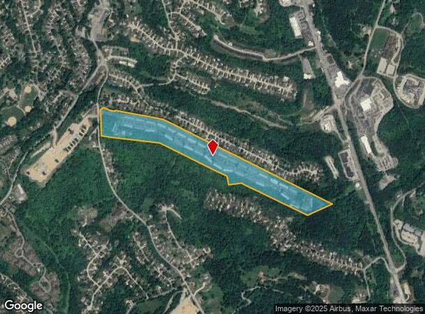  1000 Village Green Dr, Clairton, PA Parcel Map