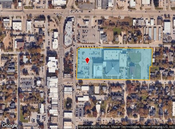  301 E Texas St, Grapevine, TX Parcel Map