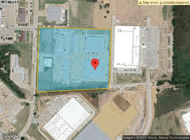  225 Metro Dr, Terrell, TX Parcel Map