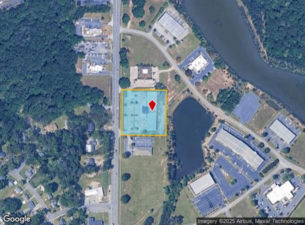  308 N Davis Dr, Warner Robins, GA Parcel Map
