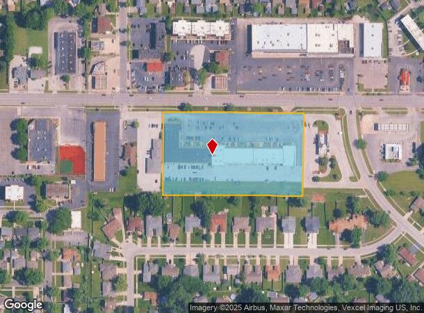 1817 45Th Ave, Griffith, IN Parcel Map