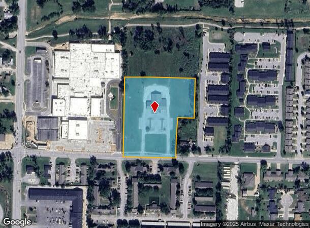  1615 W Persimmon St, Rogers, AR Parcel Map