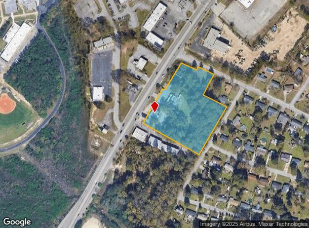 2325 Airport Blvd, West Columbia, SC Parcel Map