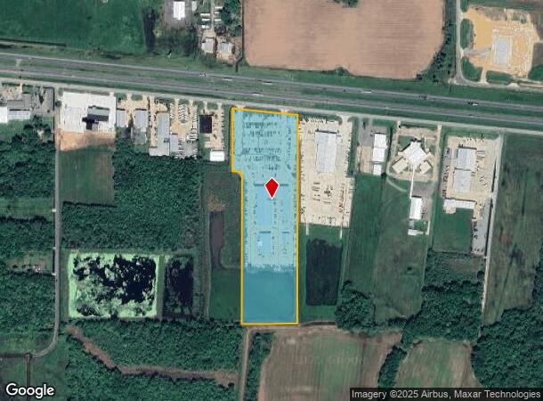 6300 Frontage Rd, Monroe, LA Parcel Map