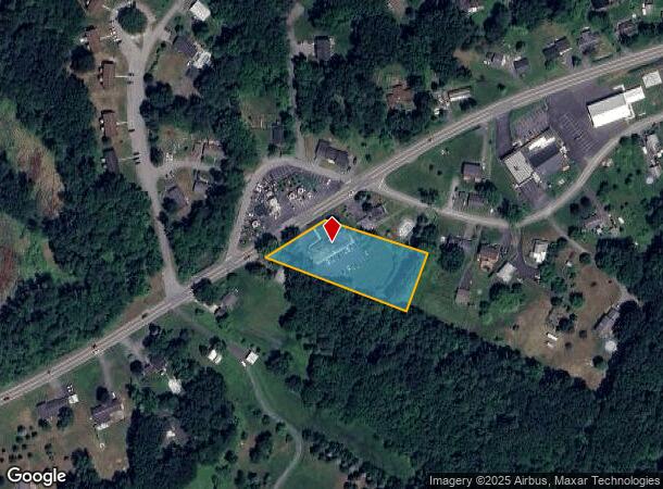 1456 Crescent Vischer Ferry Rd, Halfmoon, NY Parcel Map