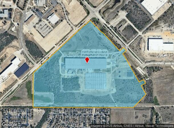  8303 S New Braunfels, San Antonio, TX Parcel Map