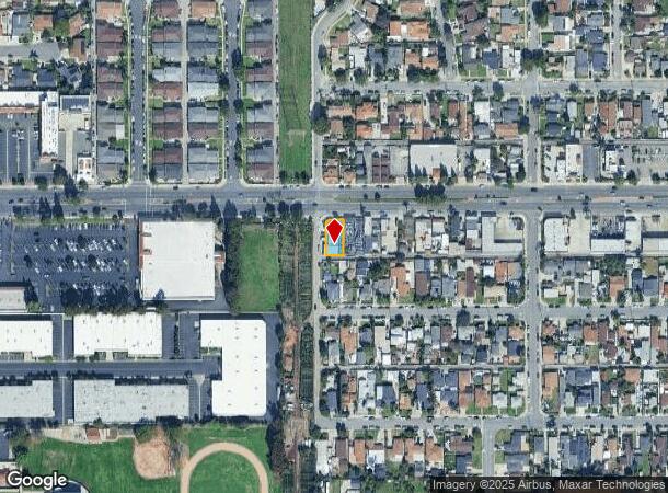  8700 Alondra Blvd, Bellflower, CA Parcel Map