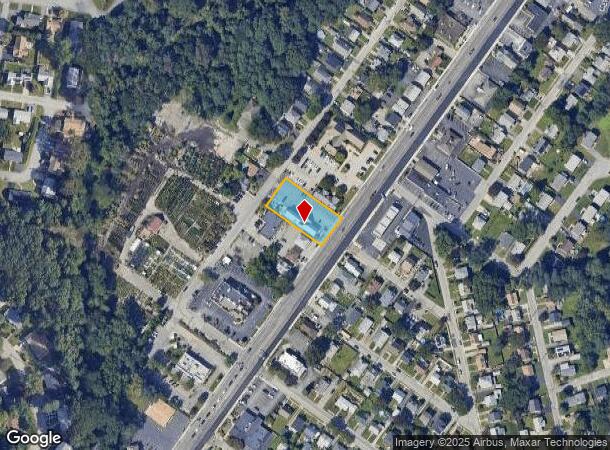  1045 Reservoir Ave, Cranston, RI Parcel Map