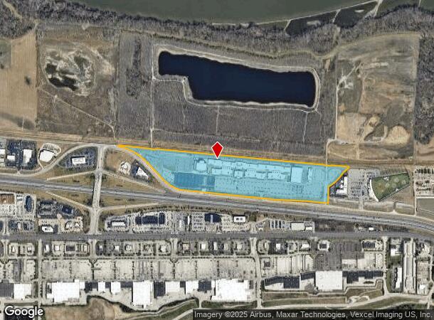 17017 N North Outer 40 Rd, Chesterfield, MO Parcel Map