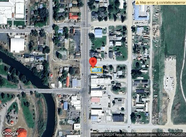  107 N Madison St, Twin Bridges, MT Parcel Map