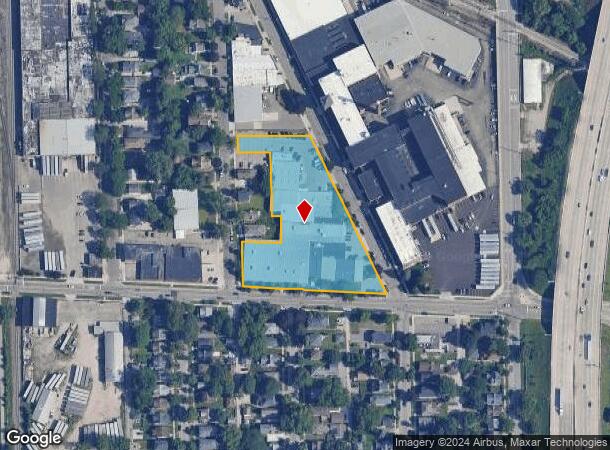  1615 Broadway Ave Nw, Grand Rapids, MI Parcel Map