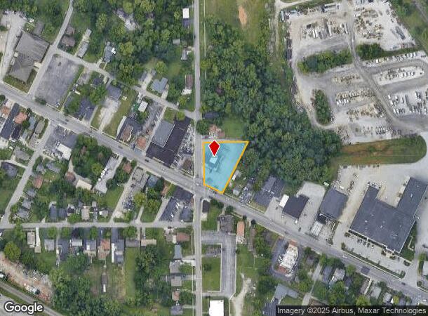  9046 Crawfordsville Rd, Indianapolis, IN Parcel Map