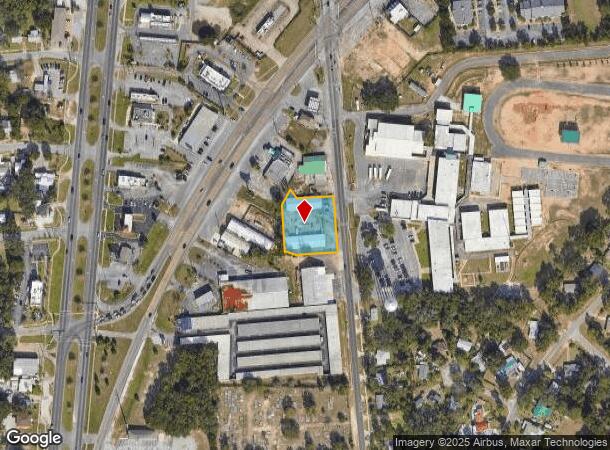  313 S Old Corry Field Rd, Pensacola, FL Parcel Map