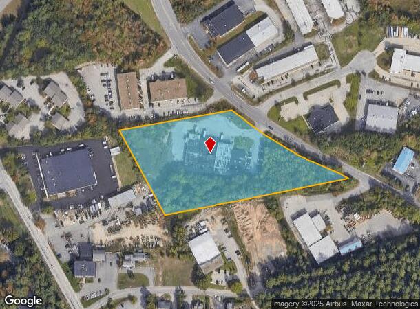  8001 S Willow St, Manchester, NH Parcel Map