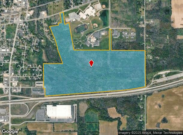 548 John Goff Rd, Watervliet, MI Parcel Map