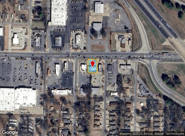  203 E Oak St, Conway, AR Parcel Map