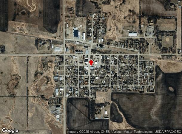 205 Central Ave, Maddock, ND Parcel Map