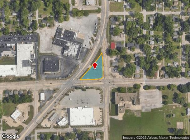  1321 N Oakland Ave, Decatur, IL Parcel Map