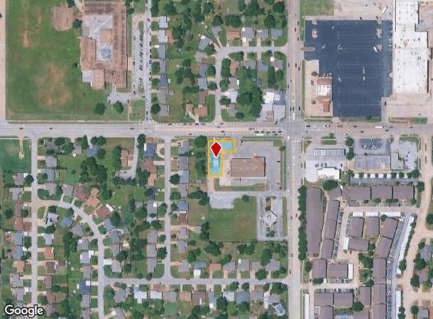  120 W Vandament Ave, Yukon, OK Parcel Map