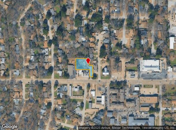 1819 W Park Row Dr, Arlington, TX Parcel Map