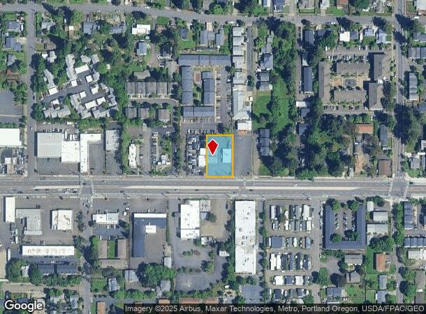  12641 Se Division St, Portland, OR Parcel Map