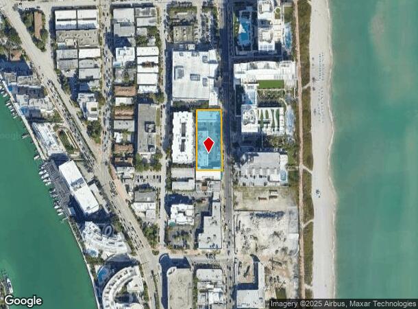  6772 Collins Ave, Miami Beach, FL Parcel Map