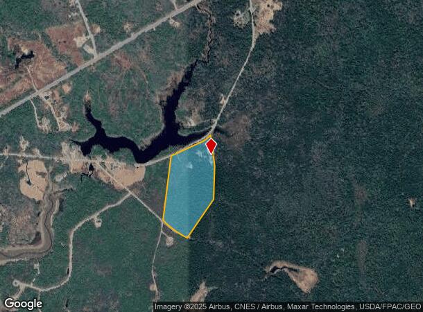 175 Chicken Mill Pond Rd, Gouldsboro, ME Parcel Map