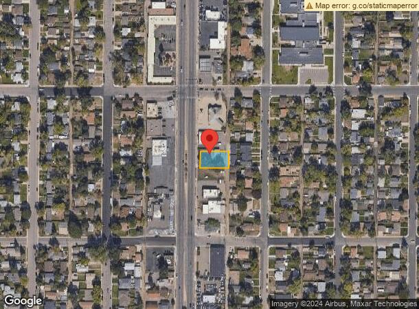  4634 S Broadway, Englewood, CO Parcel Map