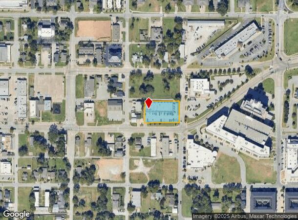 607 E Main St, Jenks, OK Parcel Map