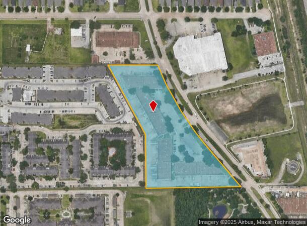  16611 W Hardy Rd, Houston, TX Parcel Map