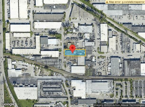  7711 Nw 74Th Ave, Medley, FL Parcel Map