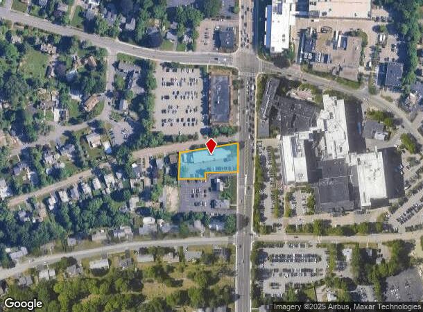  861 Main St, South Weymouth, MA Parcel Map