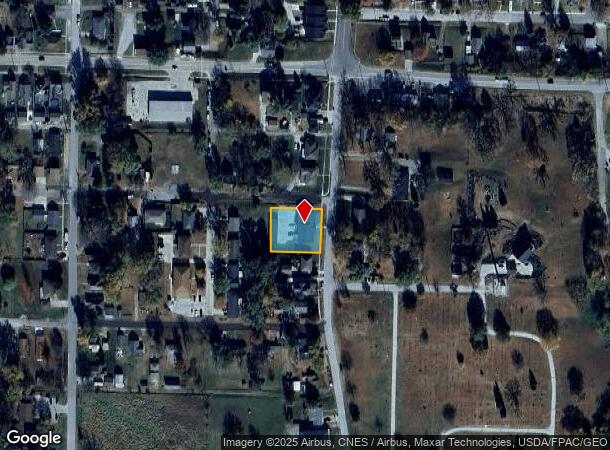 501 S Walnut St, Colfax, IA Parcel Map