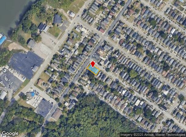 821 Oak St, Ludlow, KY Parcel Map