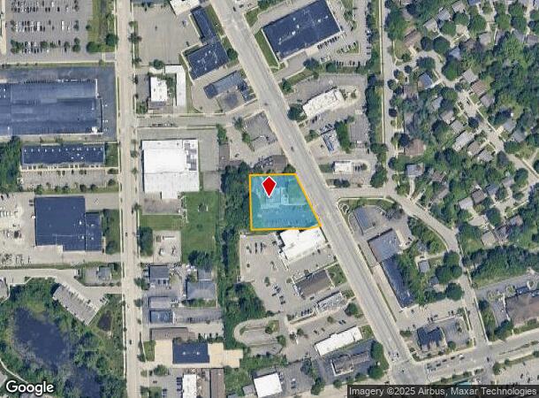 2295 W Stadium Blvd, Ann Arbor, MI Parcel Map