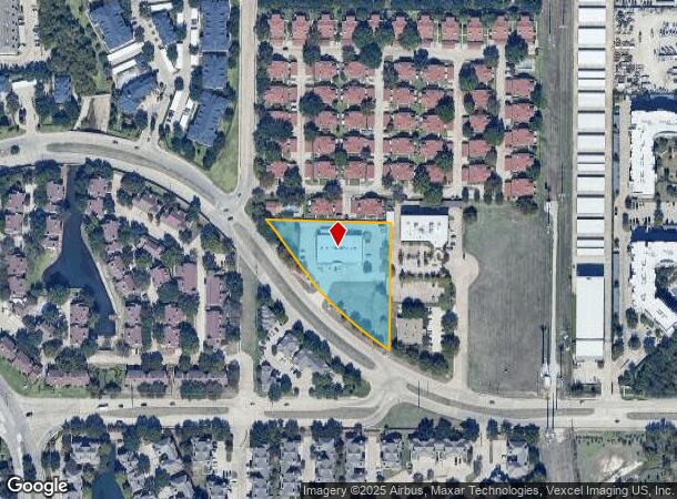  3001 Keller Springs Rd, Carrollton, TX Parcel Map